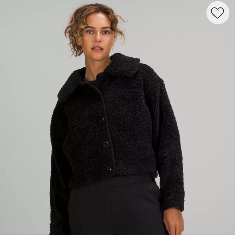 Lululemon Textured Fleece Button Jacket - image 3
